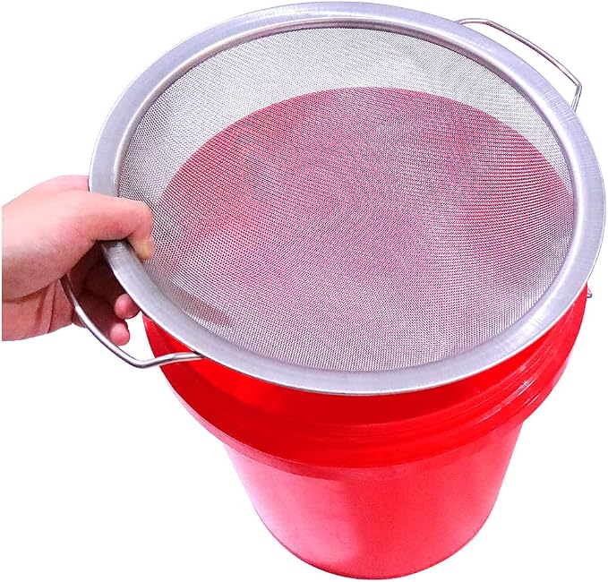 Fine Mesh Paint Strainer 60 Mesh Stainless Steel Paint Filter Emulsion Honey by ZHUITU