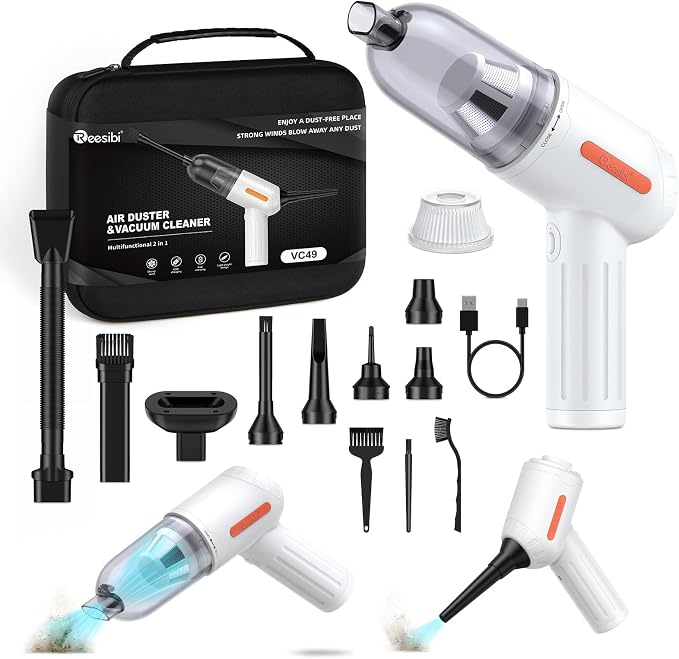 Reesibi 4 in 1 Powerful Compressed air Duster by Reesibi