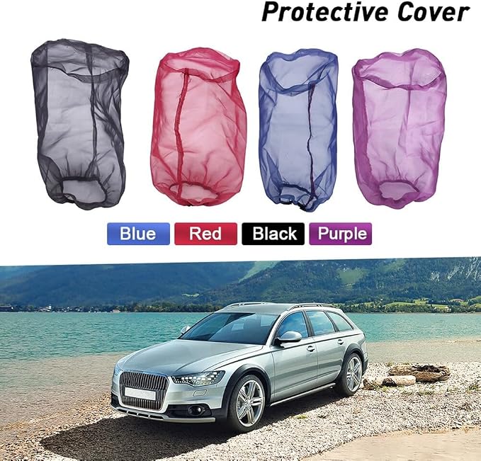Car Intake Filter Mesh Cover Polyester Cloth Oilproof And Dustproof Cover Cold - Image 2