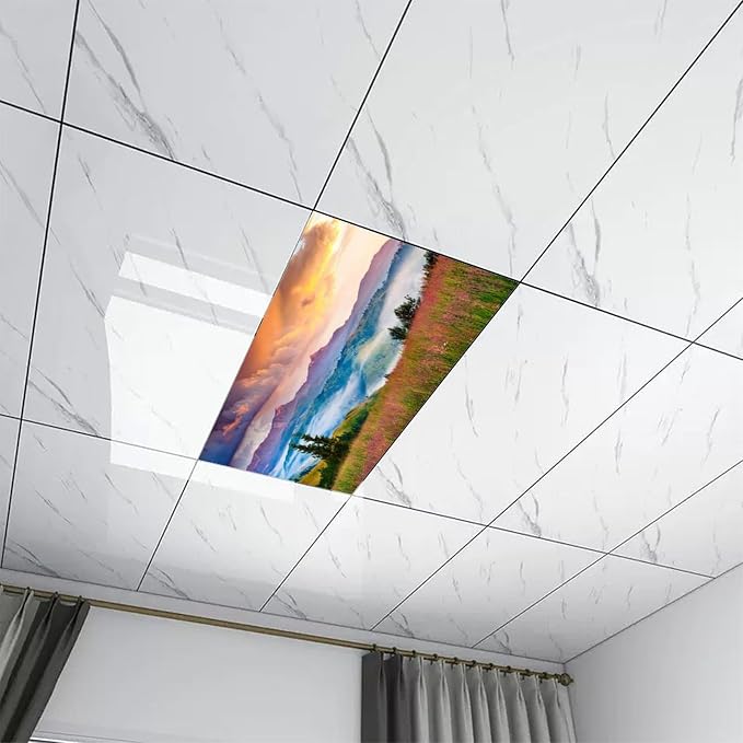 2PCS Landscape Magnetic Fluorescent Light Covers - Image 7