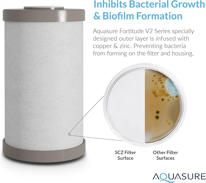 Fortitude V2 Series Sediment/Carbon/Zinc Bacteria Inhibiting Triple Purpose - Image 3