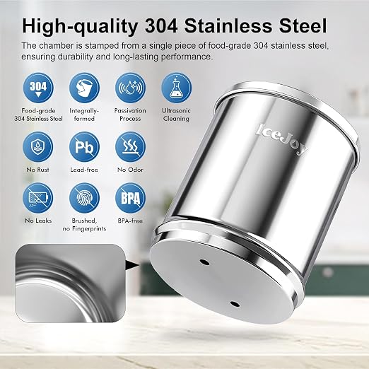 8-Stage Gravity Water Filtration System 3.0 Gallon-304 Stainless Steel - Image 6