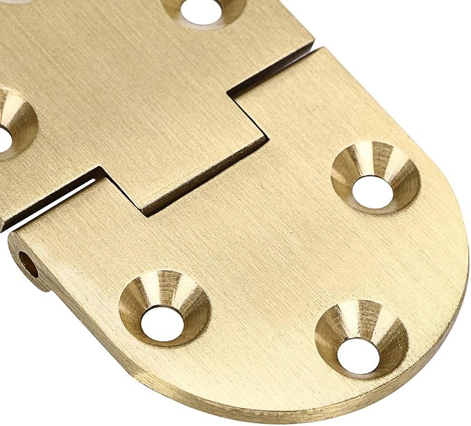 OwnMy Solid Brass Hinge, Drop Front Desk Drawer Butt Hinge - Image 7