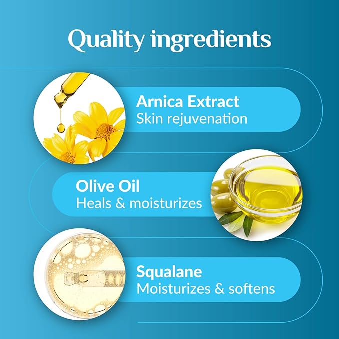 Wellness Professional Arnica Therapy 128oz Massage Cream, for Bruising, Olive Oil, Arnica Extract, Unscented, Hypoallergenic, Natural, Skin Moisturizing & Hydrating, Deep Tissue, Wellness