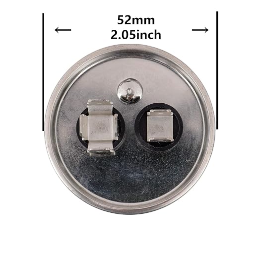BOJACK 45 uF MFD 370/450 V CBB65 Round Run Start Capacitor - Image 2