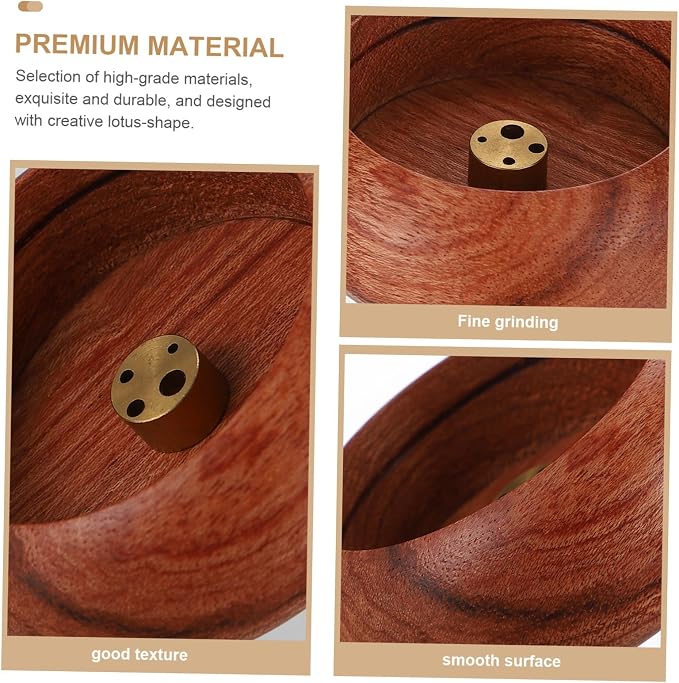 BESPORTBLE Incense Burner Decorative Tray Bowl-Shaped Censer - Image 5