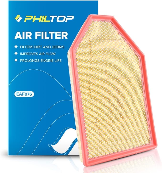 PHILTOP Engine Air Filter, Compatible by PHILTOP