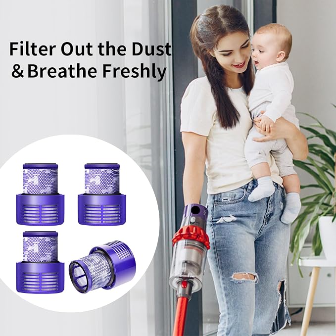 V10 Filter Replacement for Dyson V10 Cyclone Series, V10 Absolute, V10 Animal - Image 8