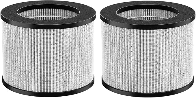 SCREENTRONICS 2 Pack Bissell 2801 3-in-1 True HEPA + Activated Carbon Filters by SCREENTRONICS