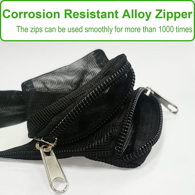 10 Pcs 3" x 8" Aquarium Filter Media Bags, Fish Tank Media Mesh Filter Net Bags - Image 6