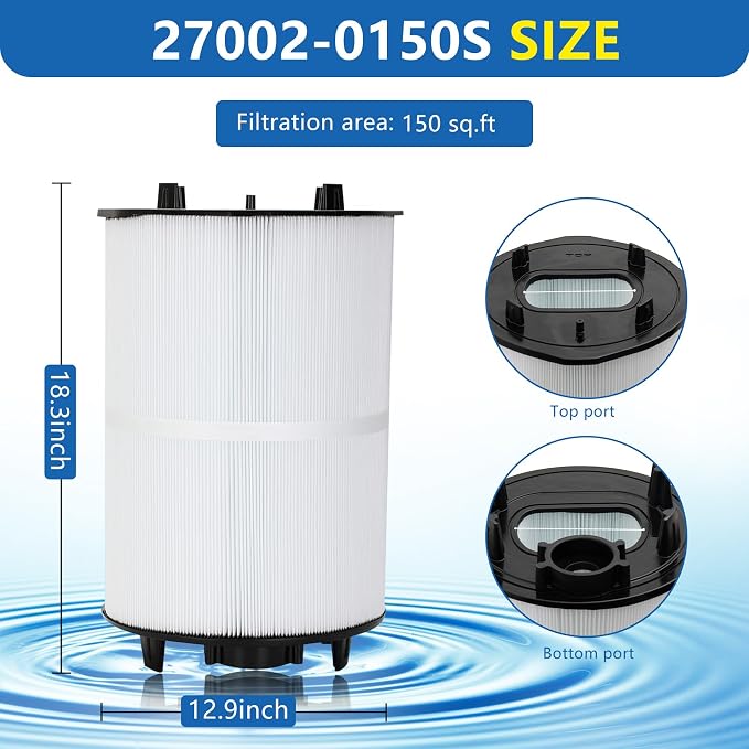27002-0150S Pool Filter Cartridges Compatible - Image 2