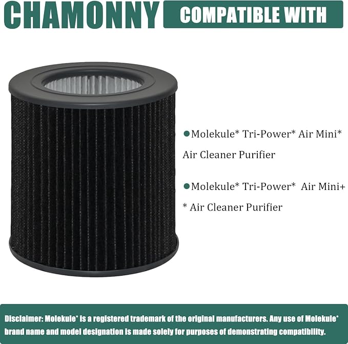 Air Mini PECO-HEPA Tri-Power Filter Replacement, Compatible - Image 2