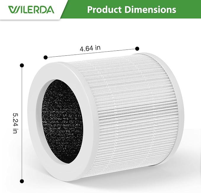 2 Pack A1 Replacement Filter Compatible - Image 6
