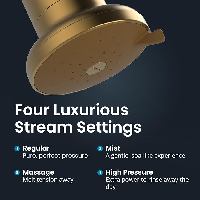 AquaTru Shower - High Pressure Shower Filter Removes Impurities from Hard Water - Image 4