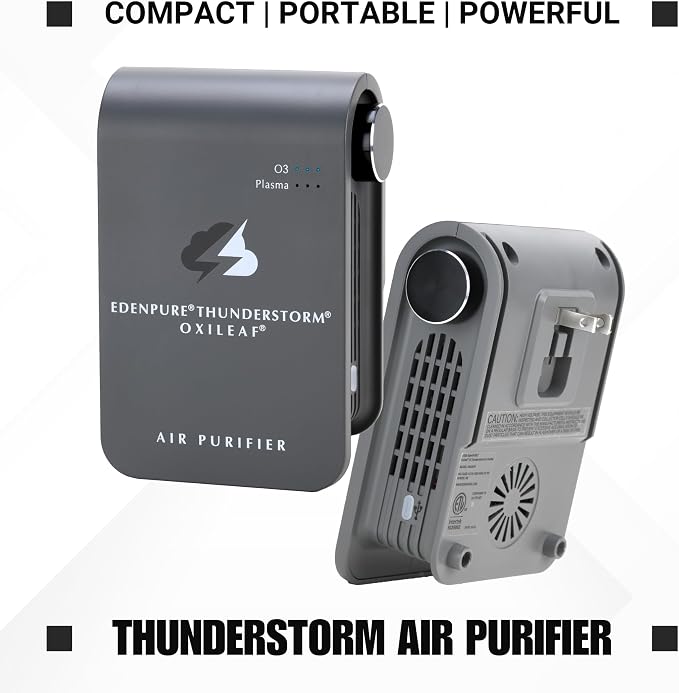 EdenPURE Thunderstorm III Air Purifier – Small Plug-In Ozone Generator & - Image 3