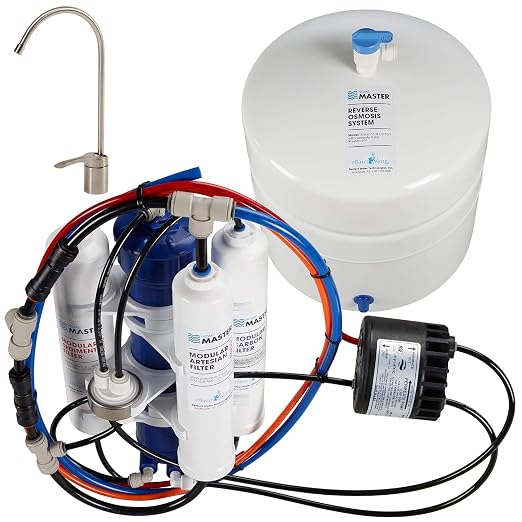 Home Master TMAFC-ERP Artesian Full Contact Reverse Osmosis System, Patented by HomeMaster