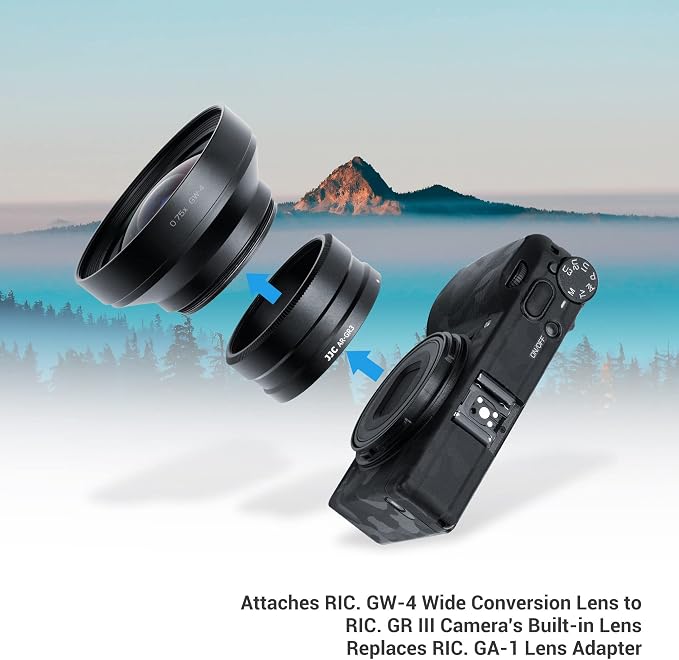 JJC AR-GR3 Lens Filter Adapter Replaces Ricoh GA-1 - Image 3