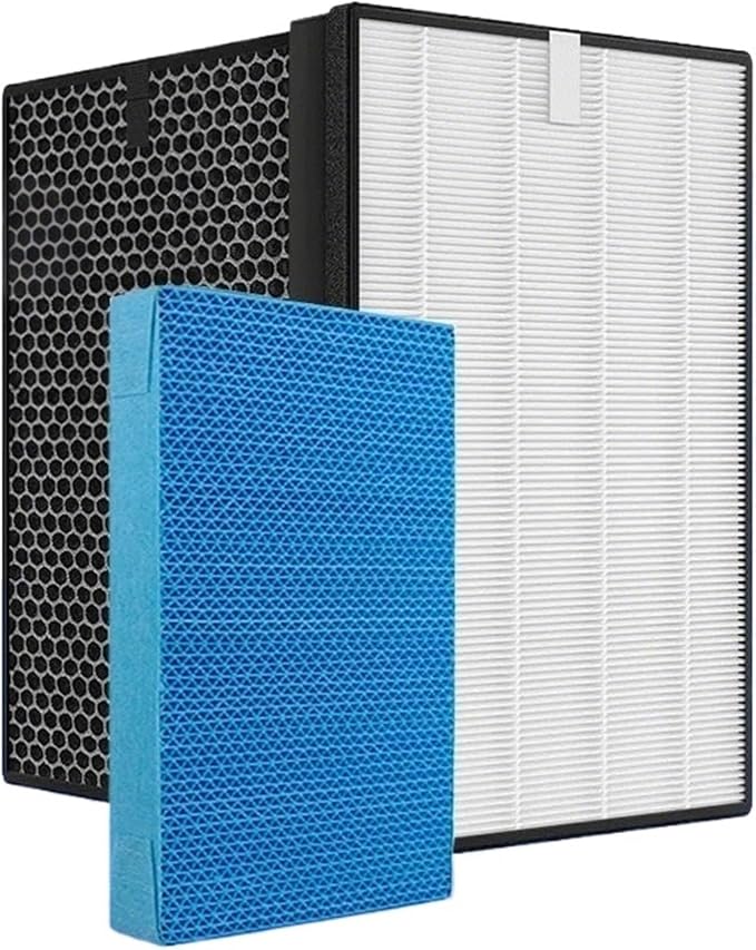 HEPA Carbon Combined Humidifying Filter AC4158 AC4155，Compatible by Unknown