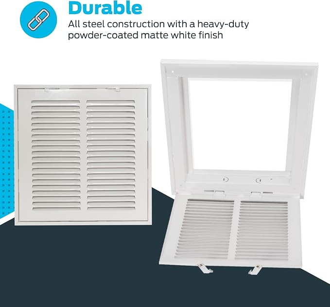 EZ-FLO 14 x 14 Inch Return Air Vent Cover - Image 5