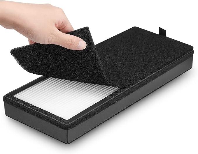 HEPA Replacement Filter for VEVA 8000 Elite Pro Series Air Purifier, 2 HEPA - Image 8