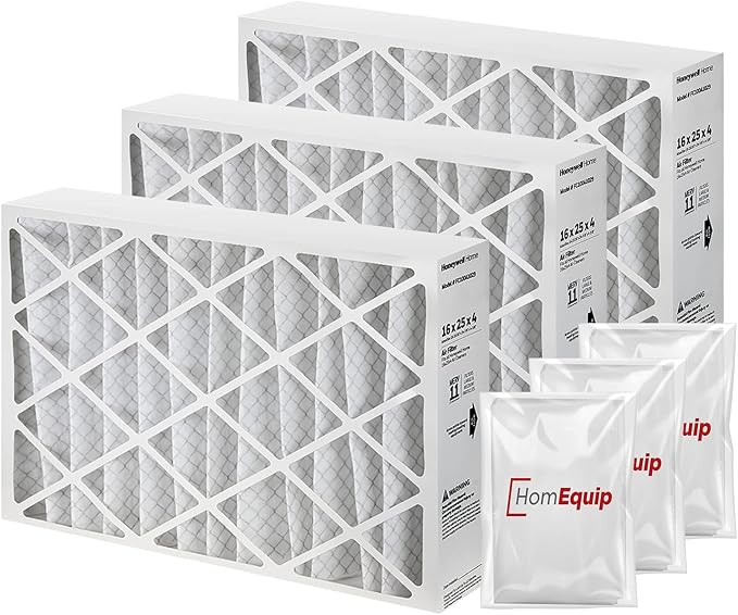 Furnace Filters 16x25x4 by HOMEQUIP