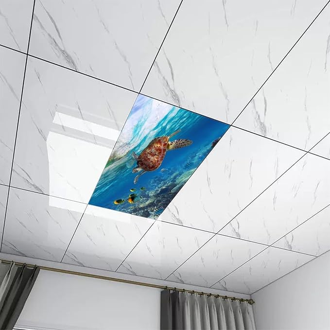 2PCS Sea Turtle Magnetic Fluorescent Light Covers - Image 7