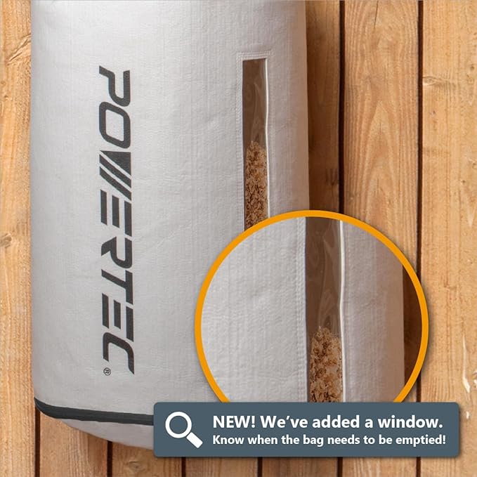 POWERTEC 70334 Dust Filter Bag for Wall Mount Dust Collectors, 1 Micron - Image 5
