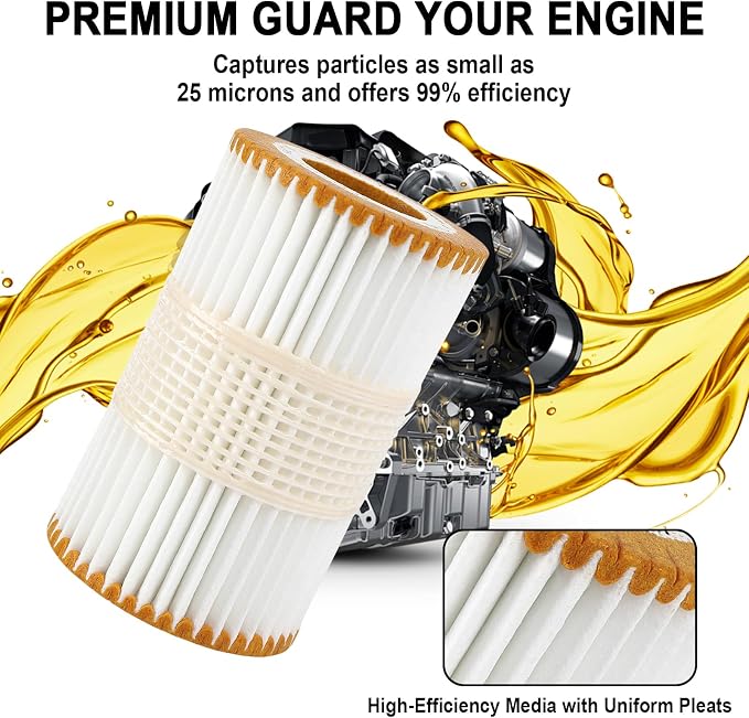 Premium Oil Filter, Compatible - Image 7