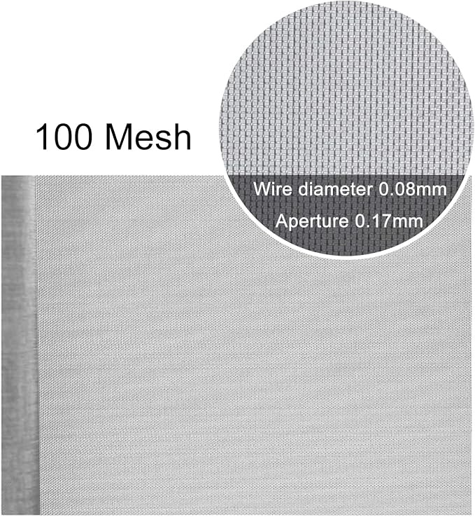 Stainless Steel Woven Wire Mesh 304 Stainless Steel Woven Wire Mesh 100 Mesh - Image 2