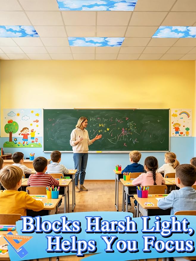 Fluorescent Light Covers with 10 Strong Magnets - Image 6