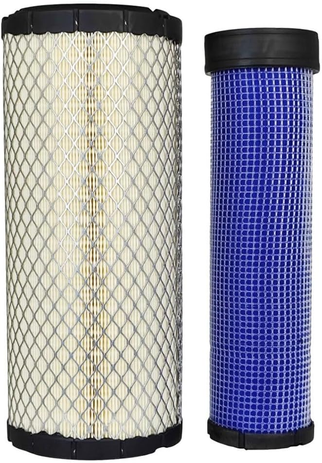 for Kubota Air Filter Kit Tractors Replacement High Efficiency Multi Layer Fits by Unknown
