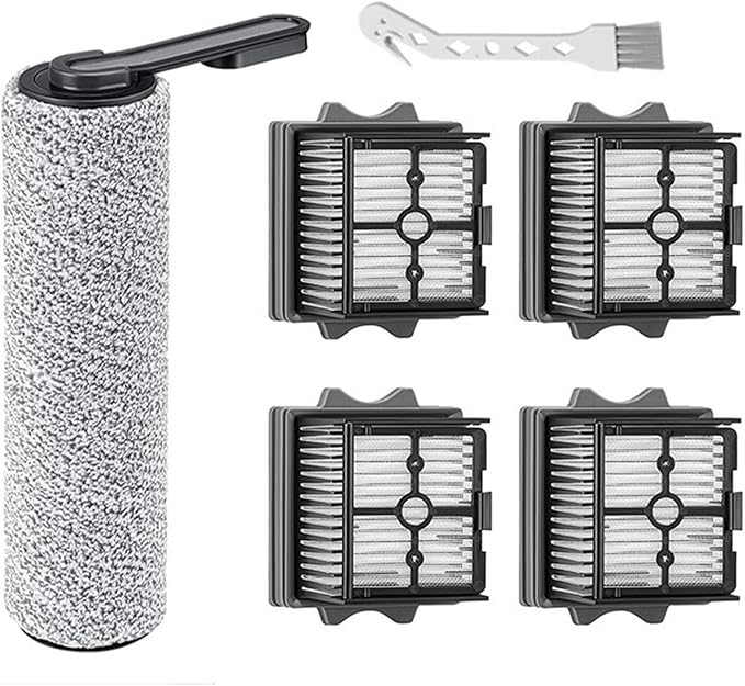 Spare Soft Lint Roller Brush, Hepa Filter, Scrubber Components, Compatible by Unknown