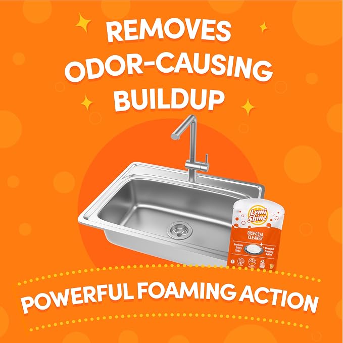 Lemi Shine Garbage Disposal Cleaner and Deodorizer Powered By Citric Acid | - Image 3