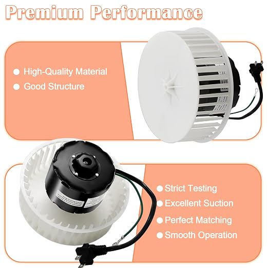 Hiorucet JA2C028G Fan Motor & 5901A000 Blower Wheel - Image 5