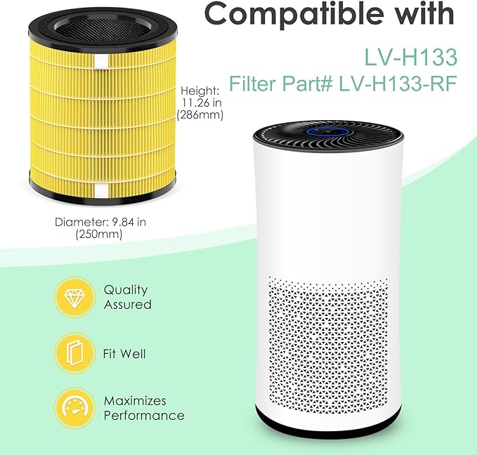 LV-H133 Replacement Filter Compatible - Image 2