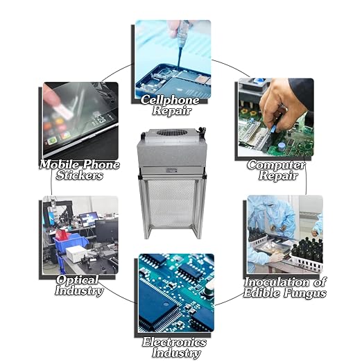 INTSUPERMAI Vertical Laminar Flow Hood Air Flow Clean Bench Workstation - Image 8