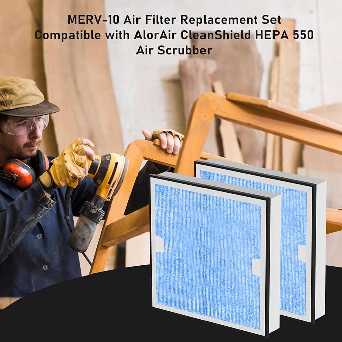 HEPA & Activated Carbon Filter Replacement Set Compatible - Image 4