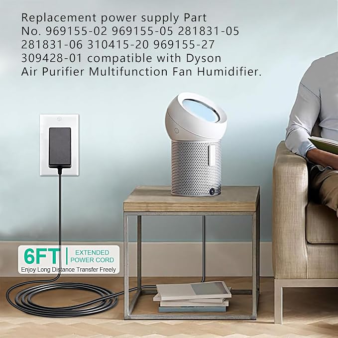 Charger for Dyson Air Purifier BP01 TP04 TP05 TP06 DP04 Compatible - Image 4
