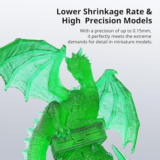 ANYCUBIC Water Washable 3D Printer Resin 2.0, 405nm High Precision 3D Resin - Image 3