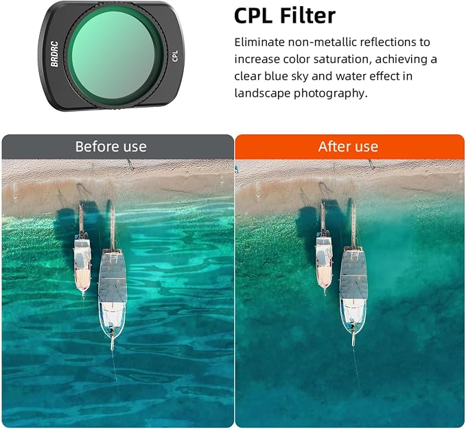 BRDRC Pocket 3 ND CPL Filters Set, 3 Pack - Image 3