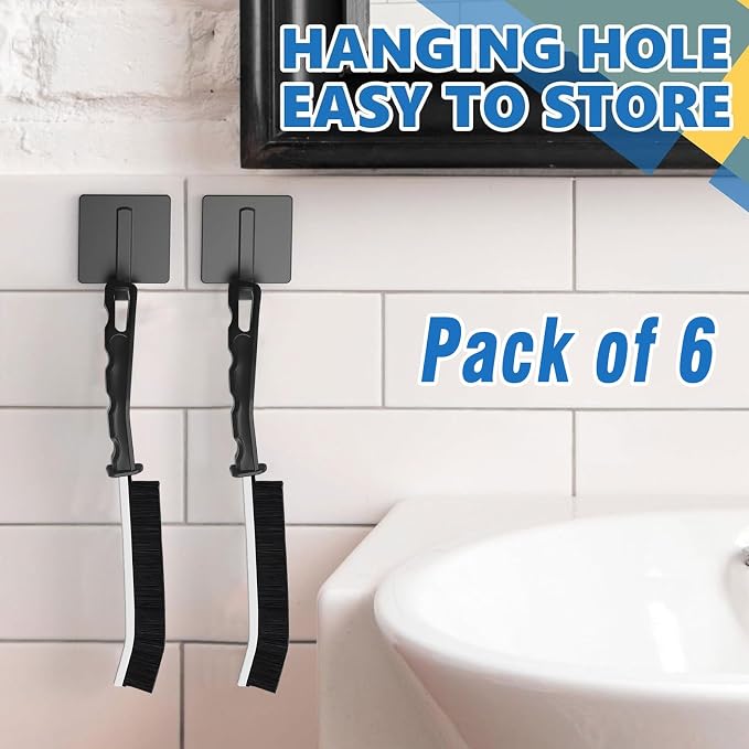 6Pcs Hard Bristle Crevice Cleaning Brush - Image 6