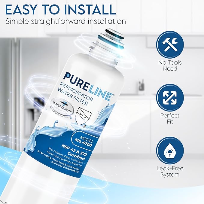 Pureline Replacement for Bosch® Ultra Clarity® Pro Water Filter, BORPLFTR50 - Image 3