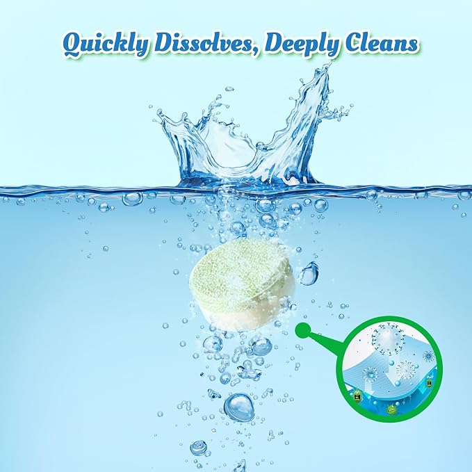 Garbage Disposal Cleaner Deodorizer Tablets-48 Pack Deep Cleaning Disposer - Image 2