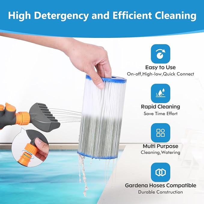 Pool Cartridge Filter Cleaner, Spa Filter Cleaner - Image 5