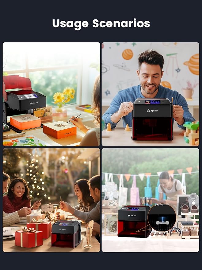 AlgoLaser 5W Smart Laser Engraver Machine: Portable Laser Engraver - Image 10