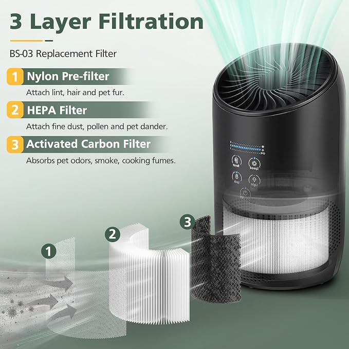 BS-03 HEPA Replacement Filter Compatible - Image 3
