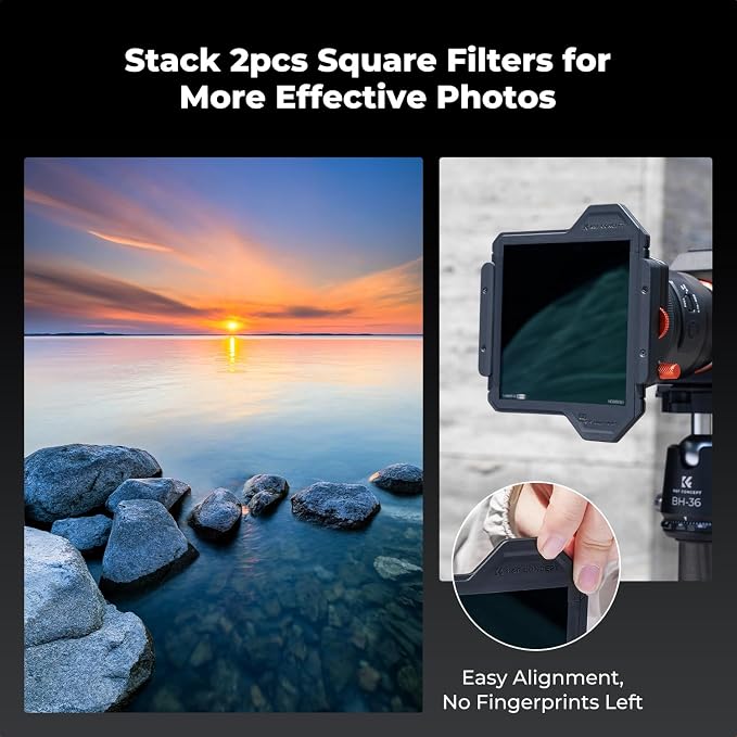 K&F CONCEPT X PRO Square Filter Holder System Kit - Image 4