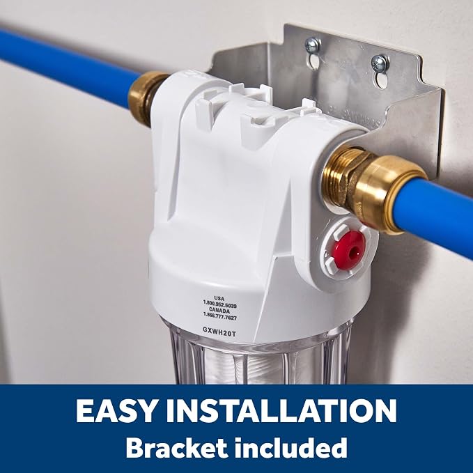 GE Whole House Water Filtration System, Install Kit & Accessories Included - Image 3