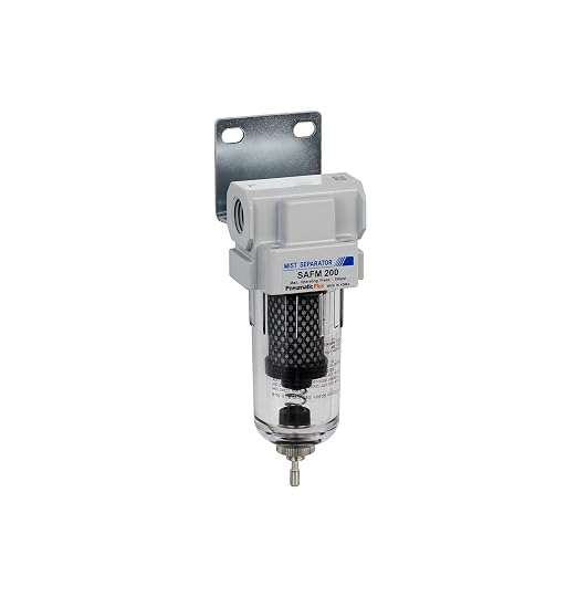 PneumaticPlus SAFM200-N02B Compressed Air Coalescing Filter, 0.1 Micron by PneumaticPlus