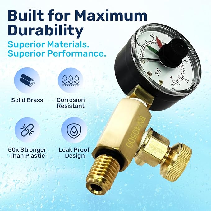 RV40500 Air Gauge Release Valve Assembly | Compatible Replacement - Image 5